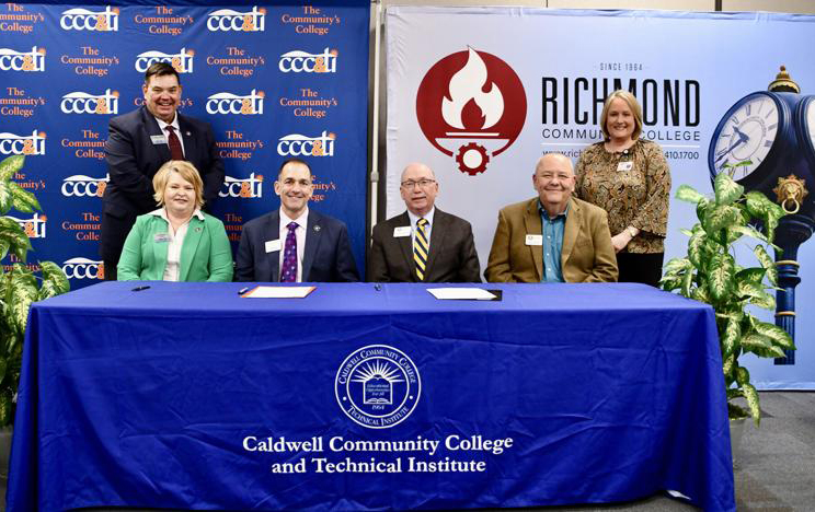 Click the CCC&TI announces new 911 communications and operations program with Richmond Community College Slide Photo to Open