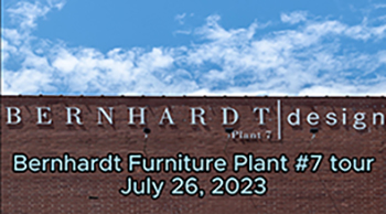 Video Screenshot for Bernhardt Furniture Plant #7 tour - July 26th, 2023