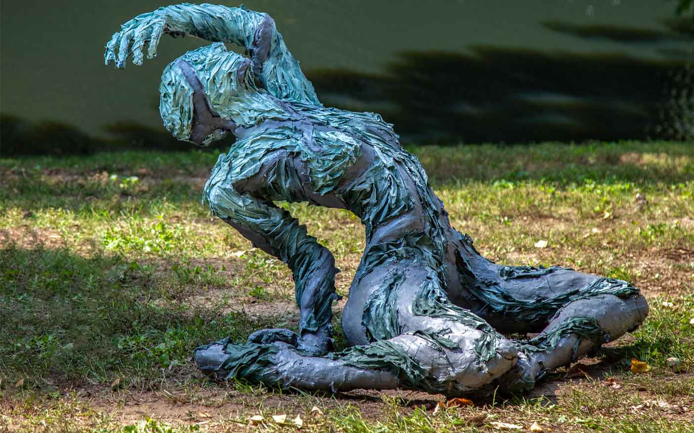 Beautiful sculpture at Broyhill Park