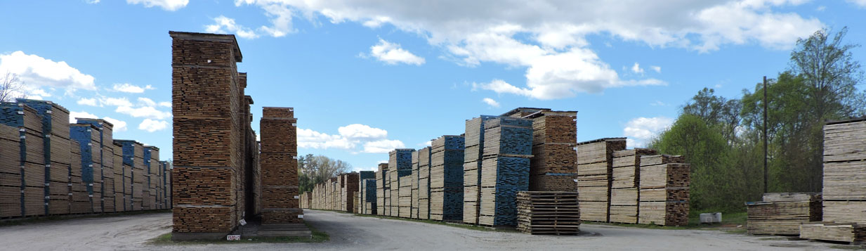 stacks of lumberwood