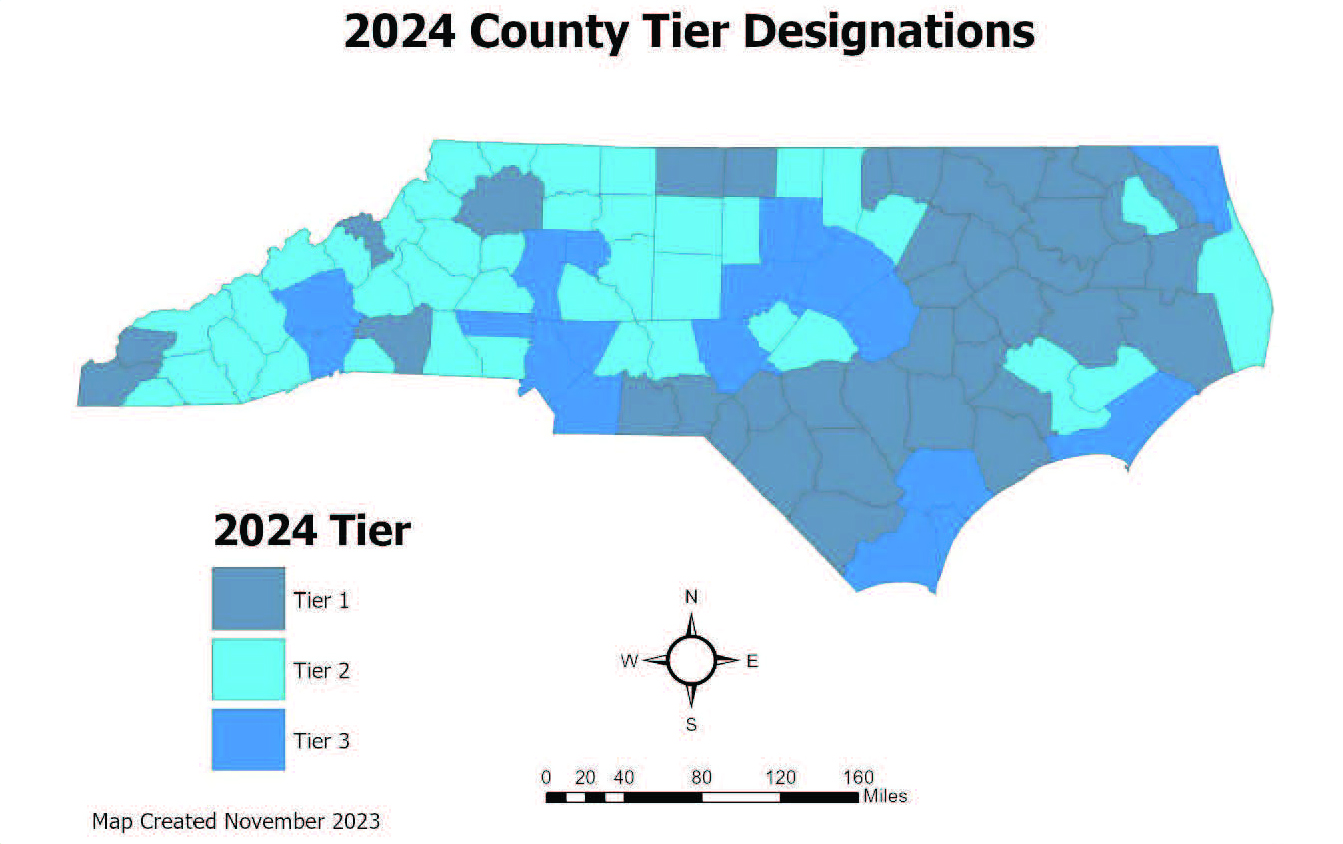 2024 North Carolina Tier Rankings are in. Photo