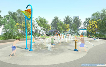 Granite Falls awards contracts for first splash pad in Caldwell County Photo